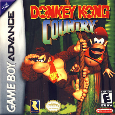 Nintendo GBA Donkey Kong Country Game Cartridge