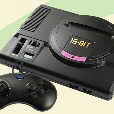 Retro Sega Game Console