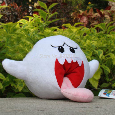 Super Mario Bros Boo Ghost Stuffed Toy