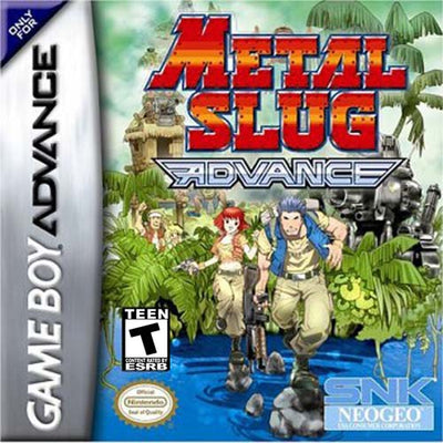 Nintendo GBA Metal Slug Game Cartridge
